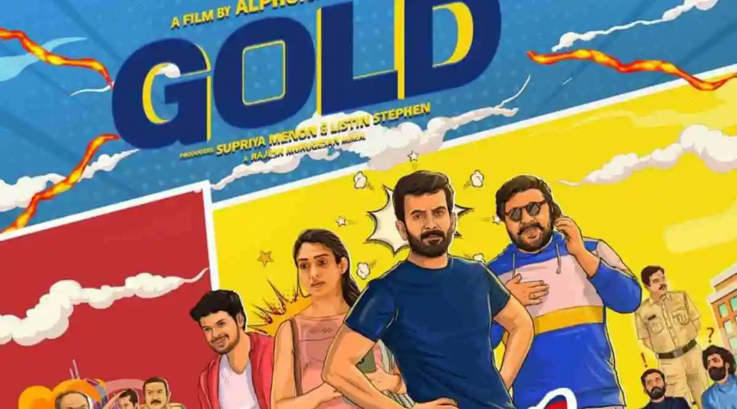 Prithviraj confirms the arrival of Gold in cinemas this week